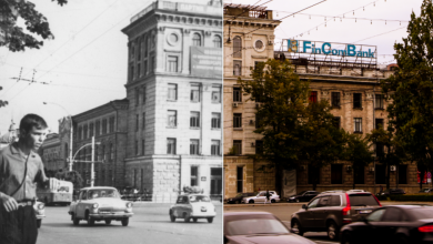 Photo of foto | „Chișinăul atunci și acum”. Cum arătau străzile capitalei cu câteva decenii în urmă