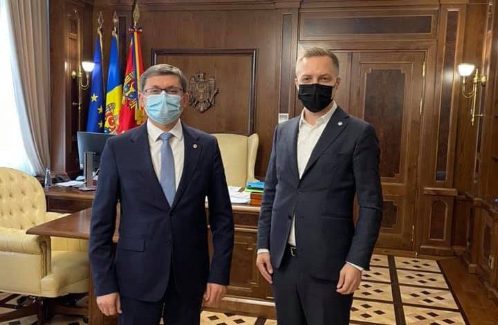 Photo of Igor Grosu a avut o întrevedere cu Adrian Dupu. Despre ce au discutat oficialii