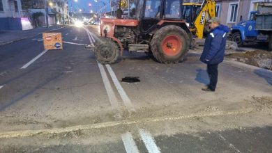 Photo of foto | O porțiune din strada Ismail risca să se prăbușească din cauza rețelelor subterane defecte