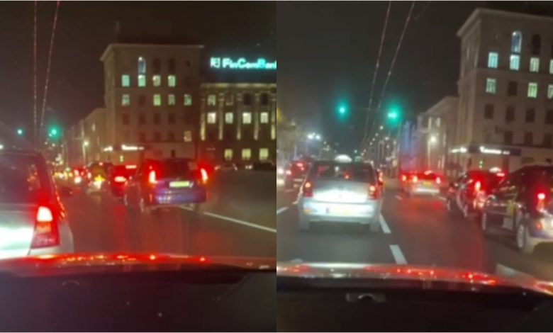 Photo of video | „Jos prețul la metan, jos prețul la plan”. Taximetriștii protestează împotriva scumpirii carburanților