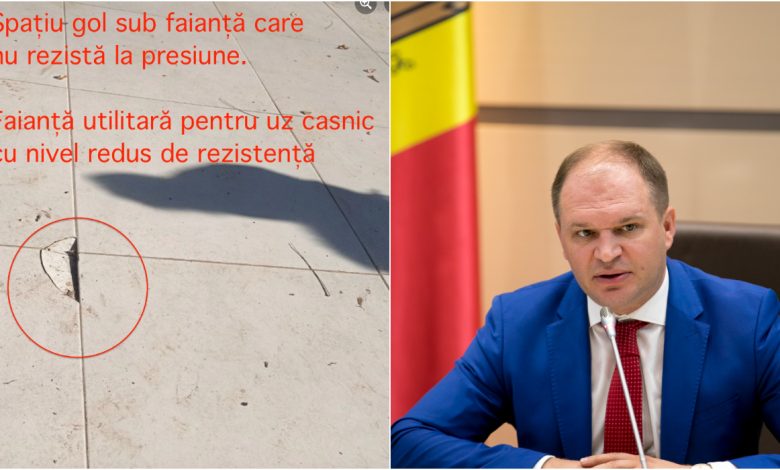 Photo of foto | „Bani în vânt”. Cum internauți i-au indicat lui Ceban despre calitatea îndoielnică a reparației unui scuar de la Botanica