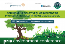 Photo of Cum poți lua parte la PRIA Environment, conferința la care vor fi dezbătute cele mai importante probleme de mediu din R. Moldova