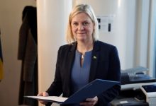 Photo of Suedia: Femeia care a demisionat din funcția de premier la câteva ore după învestire – nominalizată din nou