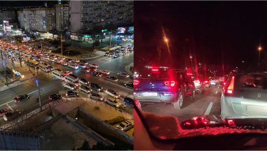 Photo of foto | Până la trei ore blocați în trafic! Ambuteiaje fără precedent în Chișinău: Mai mulți șoferi și-au „etalat” recordurile pe internet