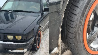 Photo of foto | A pornit la drum cu pneuri de vară. Șoferul unui BMW cu „prea multă încredere în sine”, oprit de Poliție