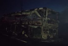 Photo of foto | Un autocar de pe ruta Chișinău-București a luat foc. Echipajele de intervenție, la fața locului