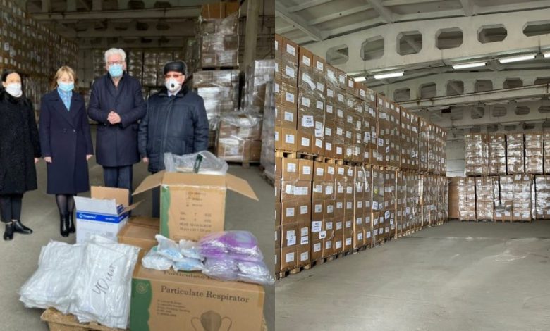 Photo of Echipamente de protecție și dezinfectant în valoare de 2,5 milioane de euro, donate de către Olanda