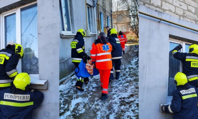 Photo of foto | O bătrână țintuită la podea în propria locuință a fost salvată. Cum a reușit să fie evacuată