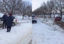 Photo of foto | Două automobile „au zburat” de pe traseu, în urma unui accident. Carabinierii din zonă au intervenit