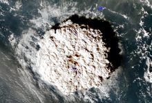 Photo of foto | Erupţia vulcanică din Tonga, de sute de ori mai puternică decât explozia de la Hiroshima