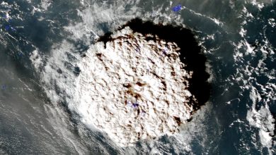 Photo of foto | Erupţia vulcanică din Tonga, de sute de ori mai puternică decât explozia de la Hiroshima