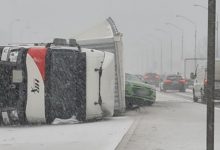 Photo of foto | Polonia a fost lovită de o furtună atât de puternică, încât camioane de câteva tone au fost răsturnate