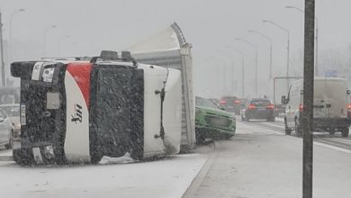 Photo of foto | Polonia a fost lovită de o furtună atât de puternică, încât camioane de câteva tone au fost răsturnate