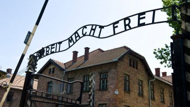 Photo of O turistă a fost arestată după ce a făcut un salut nazist la poarta Auschwitz