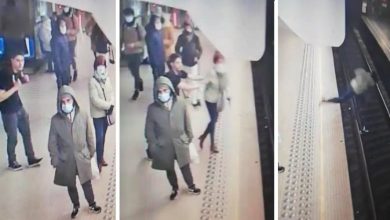 Photo of video | Bruxelles: Femeie împinsă în fața metroului care intra în stație. Conductorul a reușit să evite o tragedie