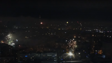 Photo of video | Cum a arătat cerul Chișinăului la intrarea în anul 2022: Imagini cu drona