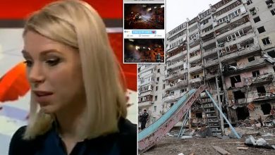Photo of video | O jurnalistă BBC și-a văzut în direct locuința din Kiev distrusă de explozii: „Este casa mea”