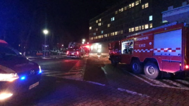 Photo of video | Incendiu la un spital din România. Sute de pacienți, printre care și copii, evacuați de urgență