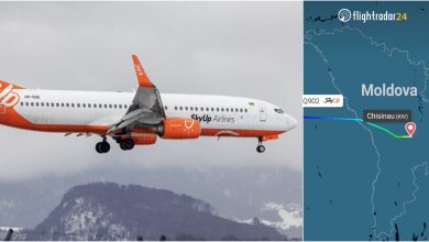Photo of foto | Un avion care zbura din Portugalia spre Kiev a aterizat de urgență la Chișinău