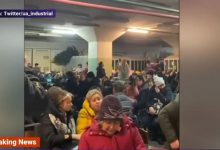 Photo of video | Imagini emoționante din Ucraina: Oamenii cântă imnul țării din adăposturi