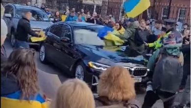 Photo of video | Cum a simțit ambasadorul Rusiei la Dublin furia ucrainenilor: Imagini din capitala irlandeză