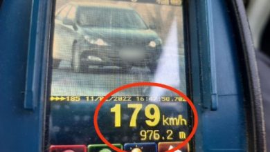 Photo of Trei vitezomani, depistați de polițiștii de patrulare: Recordul – deținut de șoferul unei Toyota care gonea cu 179 km/h