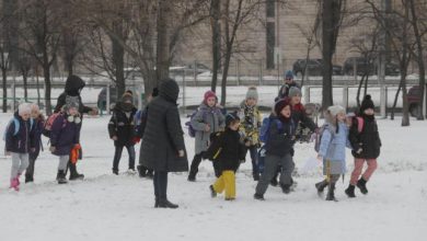 Photo of Părinţii din Ucraina își trimit copiii la şcoală cu stickere ce le indică grupa sanguină