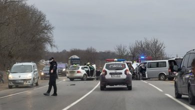 Photo of update, foto | Accident grav cu implicarea unei mașini din Ucraina la Anenii Noi: Trei minori au fost transportați la spital