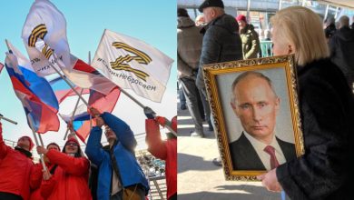 Photo of foto, video | În a 23-a zi de război în Ucraina, Putin sărbătorește cu un miting pro-război anexarea Crimeei