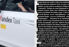 Photo of Caz revoltător în Chișinău! O tânără susține că a fost dată jos din taxi pe motiv că șoferul nu știa limba româna