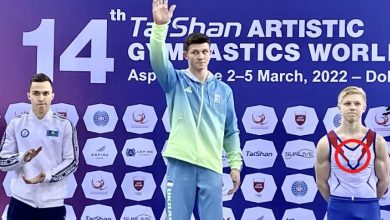 Photo of video | Gestul sfidător pe care l-a făcut un sportiv rus chiar în fața unui coleg ucrainean