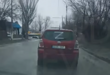 Photo of video | Z-ul rusesc a apărut pe străzile din Bălți. Taximetrist: Eu te dau la poliție!