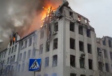 Photo of video, foto | Dezastrul din Harkiv, oraș care a fost bombardat toată noaptea. Un cartier întreg a fost lovit
