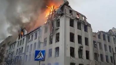 Photo of video, foto | Dezastrul din Harkiv, oraș care a fost bombardat toată noaptea. Un cartier întreg a fost lovit