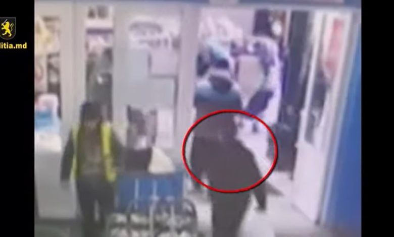Photo of video | Un bărbat a fost reținut, după ce ar fi furat geanta unei vânzătoare din Bălți