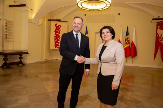 Photo of Natalia Gavrilița, întrevedere la Varșovia cu Andrzej Duda. Ce a discutat prim-ministra cu președintele polon