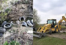 Photo of foto, video | Sute de sticle și cauciucuri. Câtă mizerie a fost colectată din albia râului Bîc