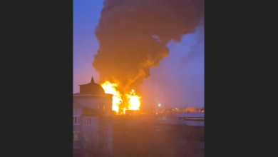 Photo of update, video | Elicoptere ucrainene au distrus un depozit de petrol din orașul rusesc Belgorod