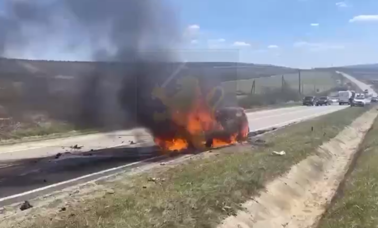 Photo of update, video | Accidentul grav de la Strășeni în care două persoane au ars de vii: Trupul celui de-al doilea om aparține unei femei