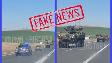 Photo of Informația conform căreia vehicule militare americane s-ar deplasa din România către Ucraina este falsă