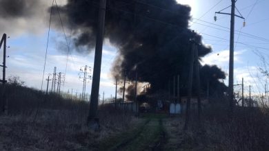 Photo of video | Incendii și explozii la Lviv. Gara feroviară „Krasne” – una dintre țintele a atacului