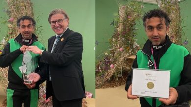 Photo of foto | Un florist din R. Moldova, premiat cu medalia de aur la competiția „Chelsea Flower Show 2022” din Londra