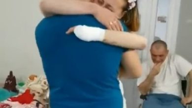 Photo of video | O ucraineancă care și-a pierdut picioarele în explozia unei mine s-a căsătorit în spital