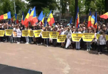 Photo of video | Miting inițiat de PSRM în fața Parlamentului: „Noi nu cedăm”, „Libertate”