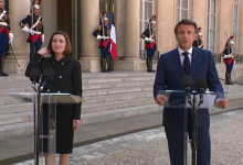 Photo of video | Maia Sandu, la conferința de presă alături de Macron: Moldova este o țară europeană care va avea un viitor european