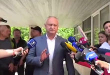 Photo of Igor Dodon, după plasarea în arest la domiciliu pentru 30 de zile: Vreau să fac trei declarații