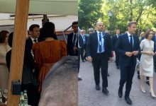 Photo of video, foto | Emmanuel Macron s-a plimbat prin Chișinău alături de Maia Sandu, după conferința de presă comună