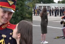 Photo of video | Un soldat și-a cerut prietena de soție la ceremonia aniversării a 30 de ani de la înființarea Gărzii de Onoare