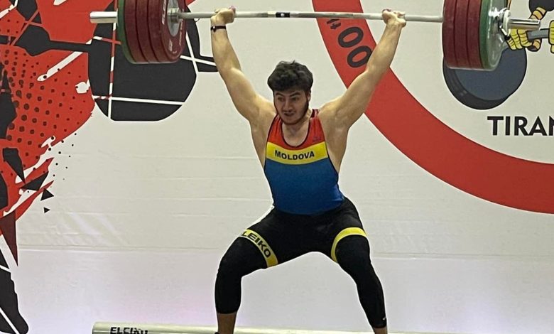 Photo of Halterofilul moldovean Tudor Bratu a cucerit medalia de bronz la Campionatul European