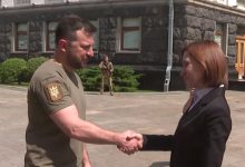 Photo of video | Zelenski a întâmpinat-o pe Sandu la Kiev: „Avem nu doar o graniță comună, ci și valori și aspirații”